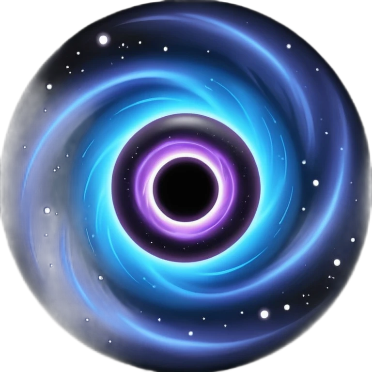 black hole like in a sci fi movie  emoji