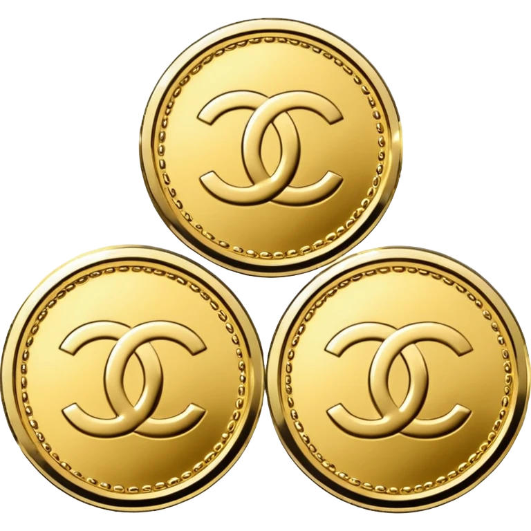 3 chanel coins emoji