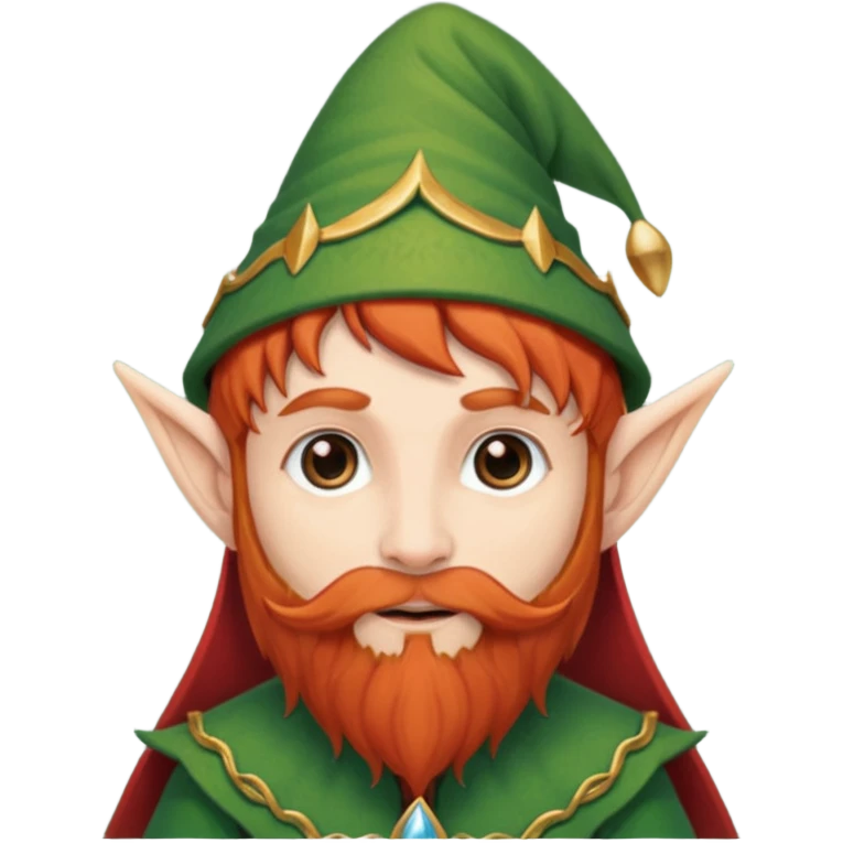 long red bearded elf emoji