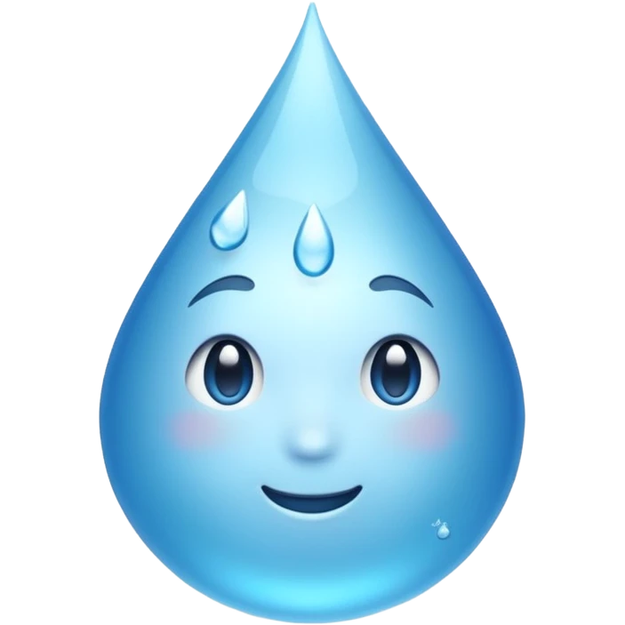 a drop emoji