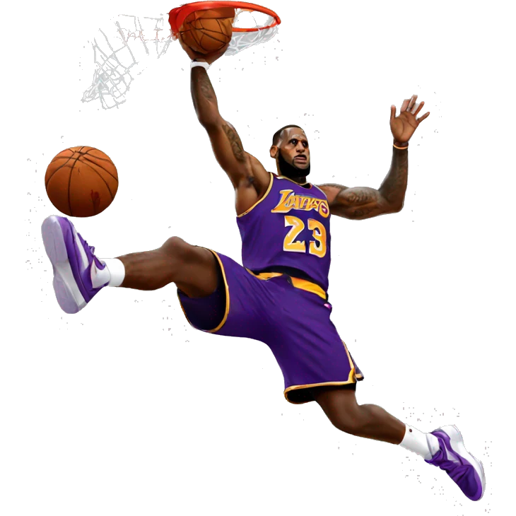 Lebron dunk  emoji