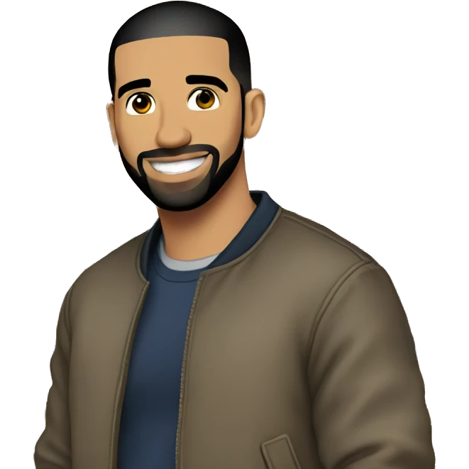 Drake with top hay emoji