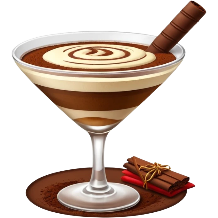 tiramisu martini emoji