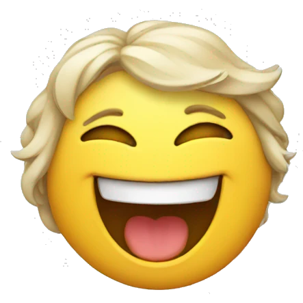 Laughing out loud emoji