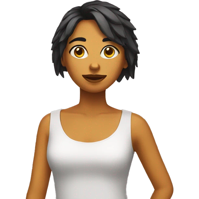 Chica emoji