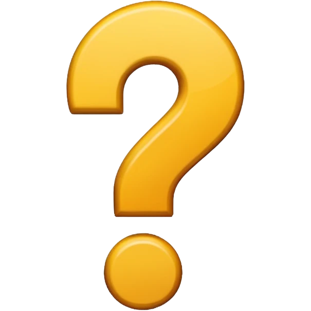 The Question Mark (Uncertainty & Inquiry) emoji