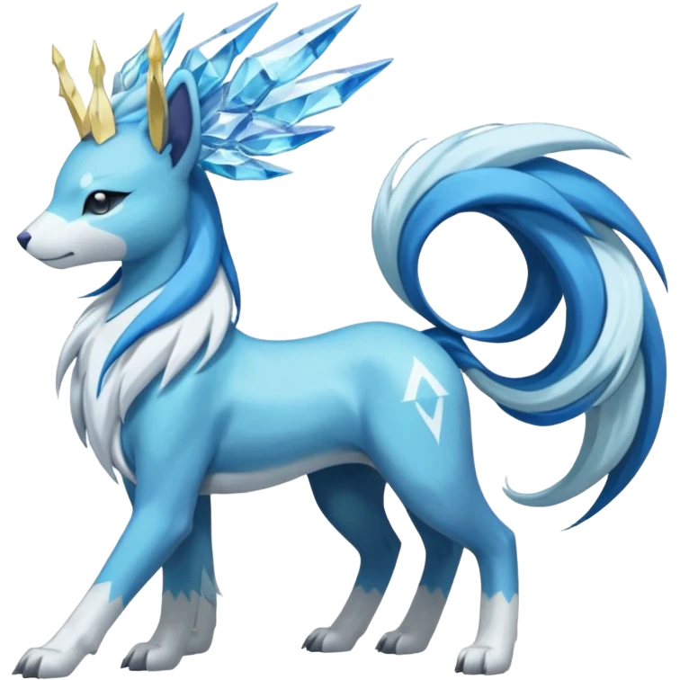 Manectric-Suicune-Amaura-Meloetta-Cobalion-Zygarde-fusion-hybrid-creature  emoji
