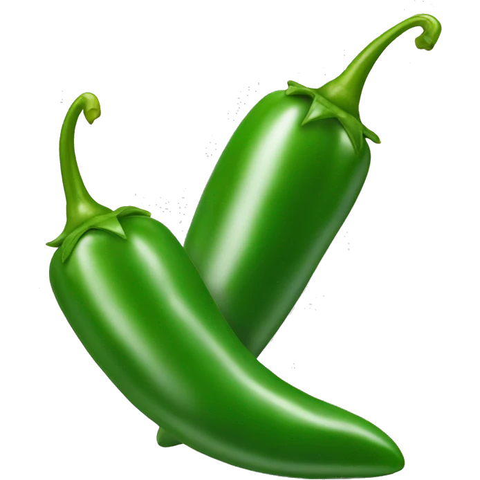Green chillies emoji
