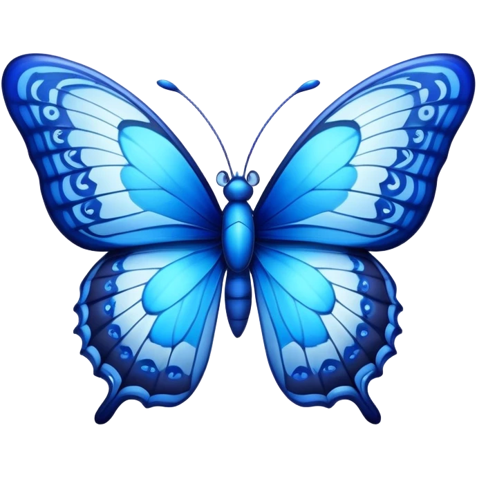 Cinematic Realistic Comical Blue Butterfly Portrait Emoji, Head tilted dramatically with an exaggeratedly amused expression, featuring striking, vividly detailed sapphire wings with playful, intricate patterns and wide, expressive eyes brimming with humorous disbelief, rendered with lifelike clarity and vibrant natural hues, high shine, dramatic yet playful, styled with an air of cheeky floral mischief, soft glowing outline, capturing the essence of a spirited and over‐the‐top blue butterfly that looks ready to flutter its way into viral fame! emoji