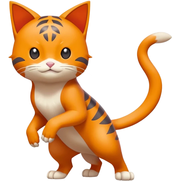 Floragato-Meowscarada-Pokémon (full body) emoji