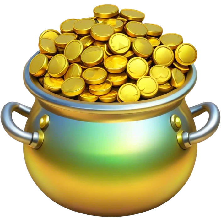 Pot of gold  emoji