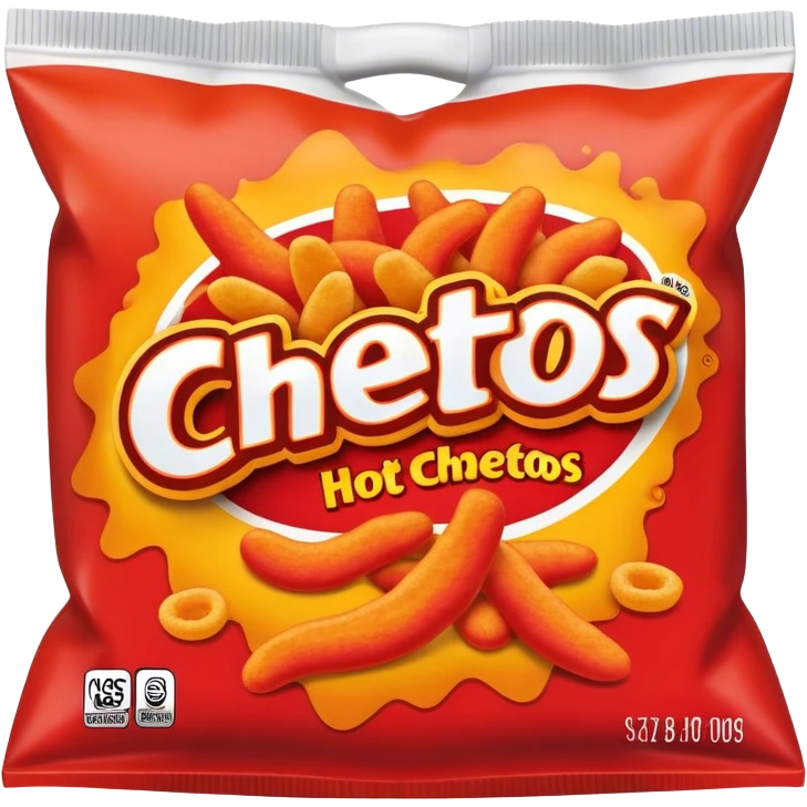 A bag of hot cheetos emoji