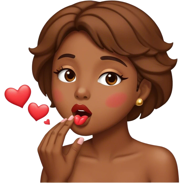 Blowing kisses emoji