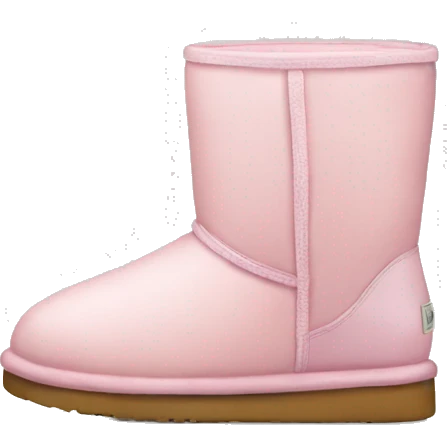 light pink uggs emoji