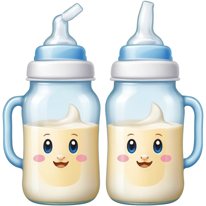Mamaderas con orejas emoji