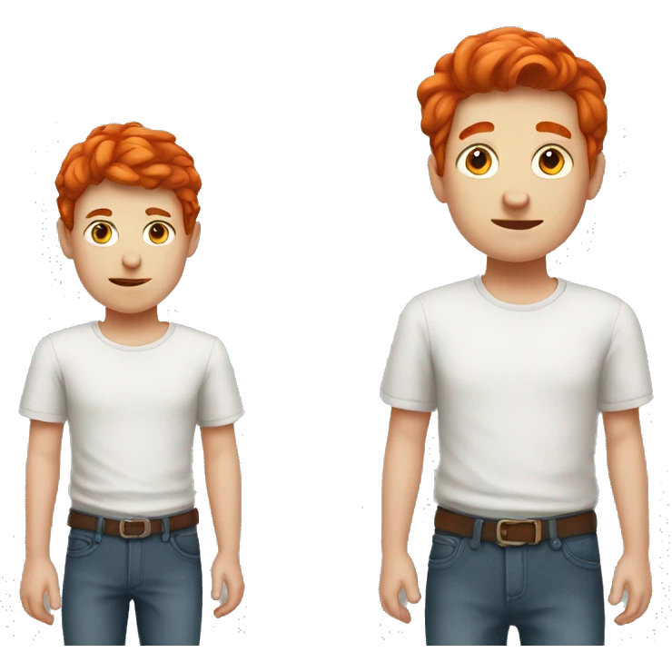 Two red head boys emoji