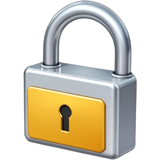pixel lock emoji