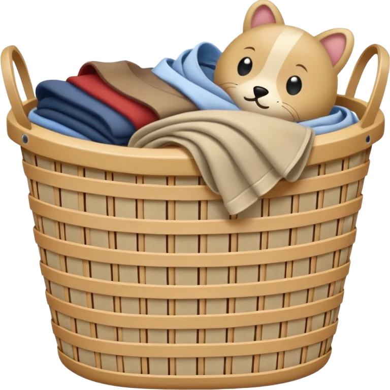 Laundry basket emoji