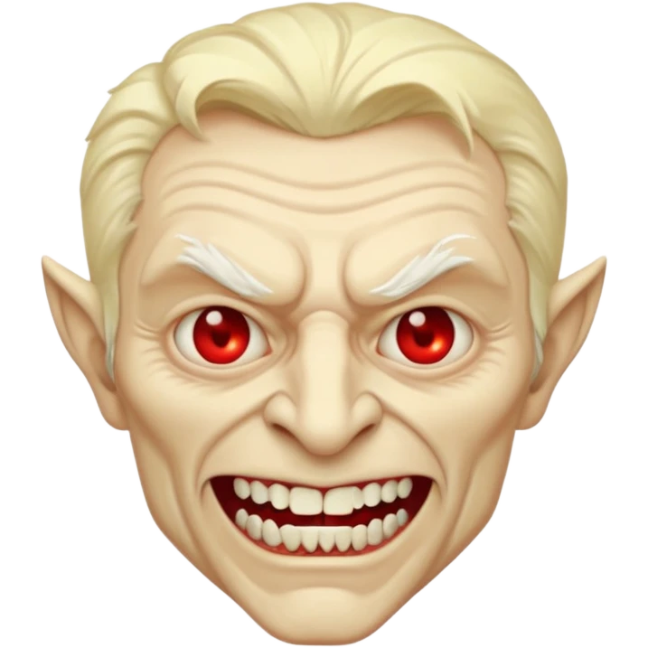 blonde old vampire man emoji