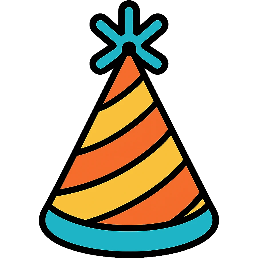 party hat emoji