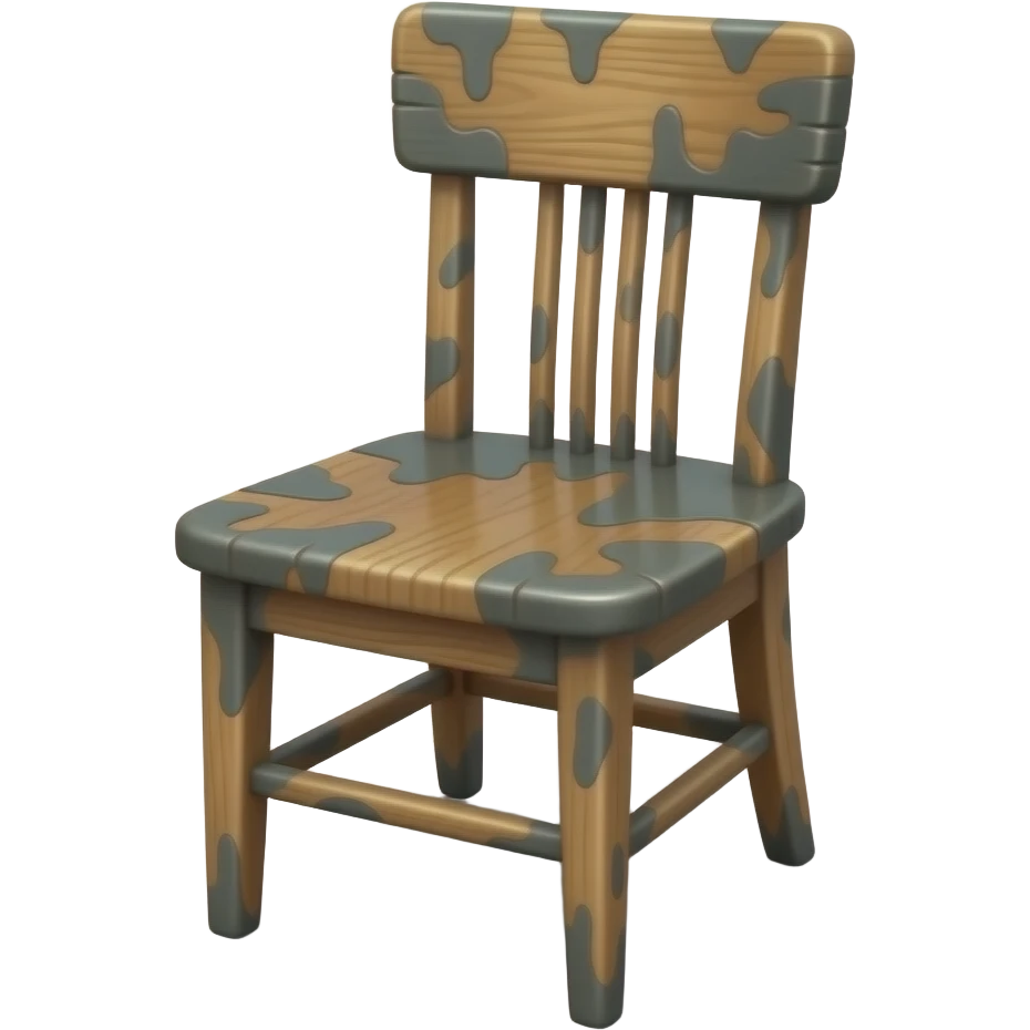 dirty greasy cuck chair wood emoji