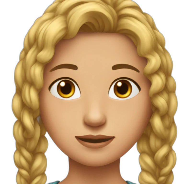 девушка которая пьет коктейль emoji