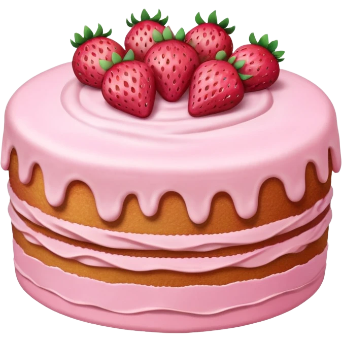 strawberry cake emoji