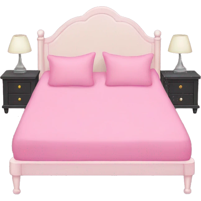 Pink Bed emoji