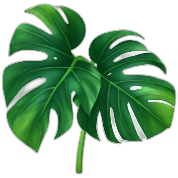 monstera emoji