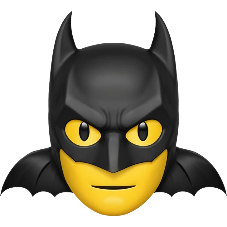 Crie emoji batman emoji