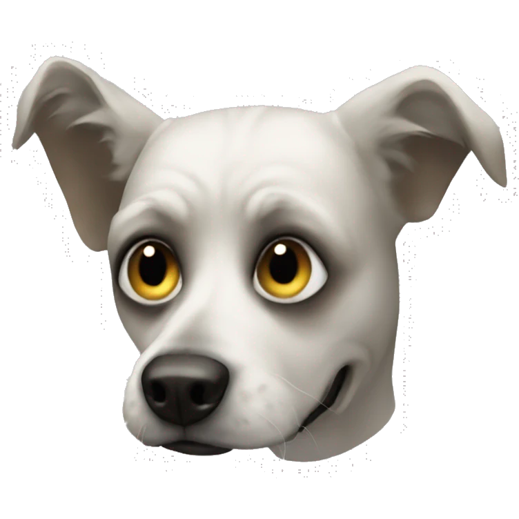 Creepydog emoji