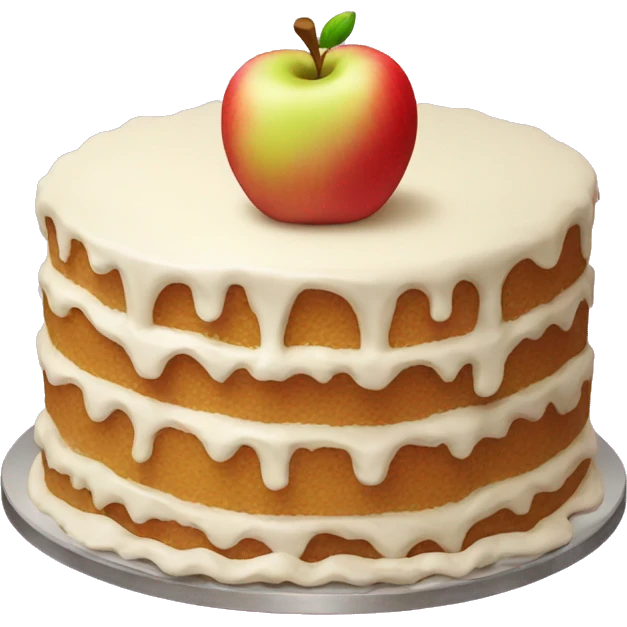 apple cake emoji
