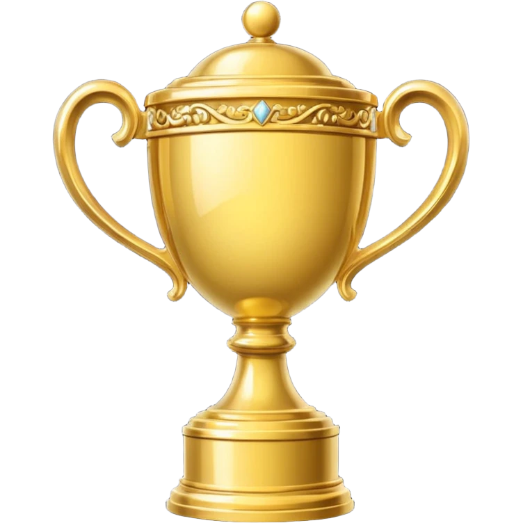 gold trophy emoji
