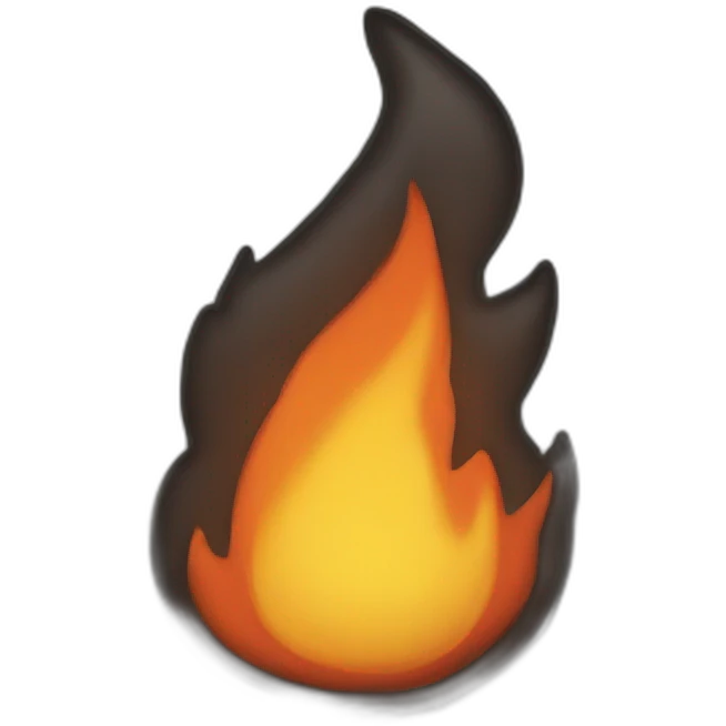 Plus in fire emoji