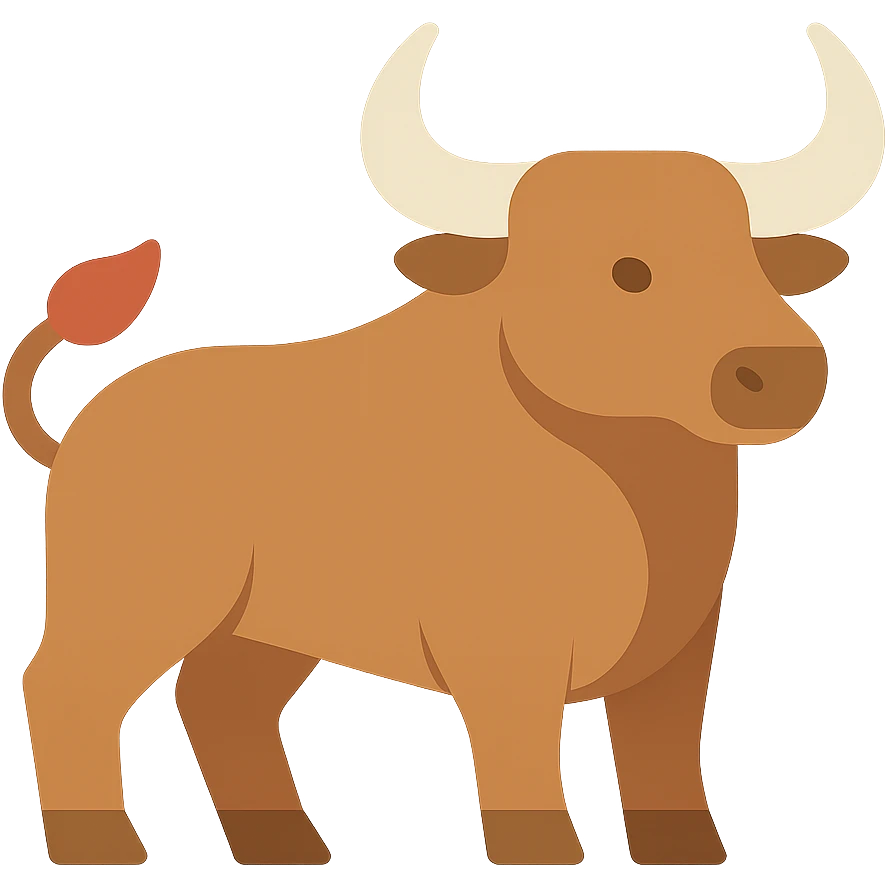 Big bull emoji