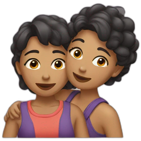lesbians emoji
