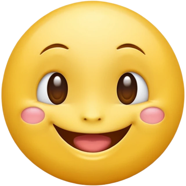 yellow smiling emoji with tits emoji