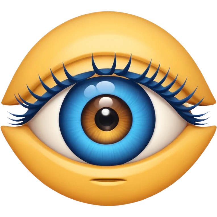 Cute eye  emoji