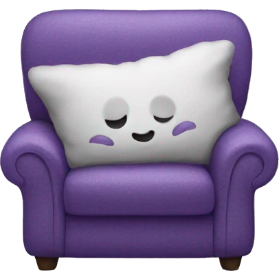 Cozy purple  emoji