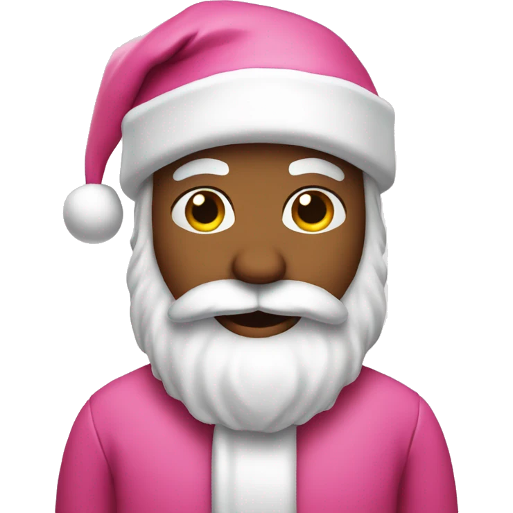 Pink Santa  emoji