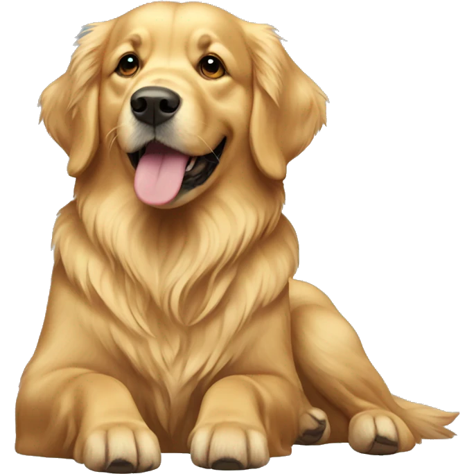 Golden retriever  emoji