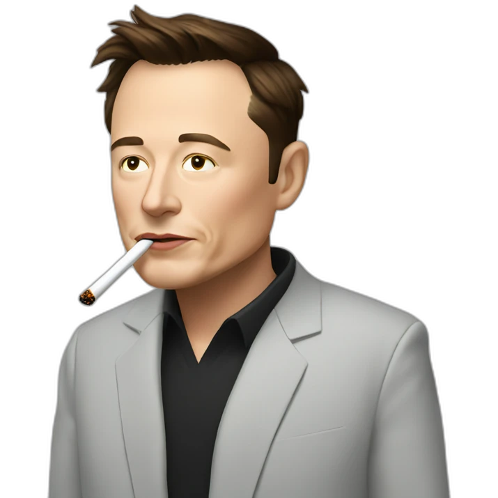 elon-musk-smoking emoji