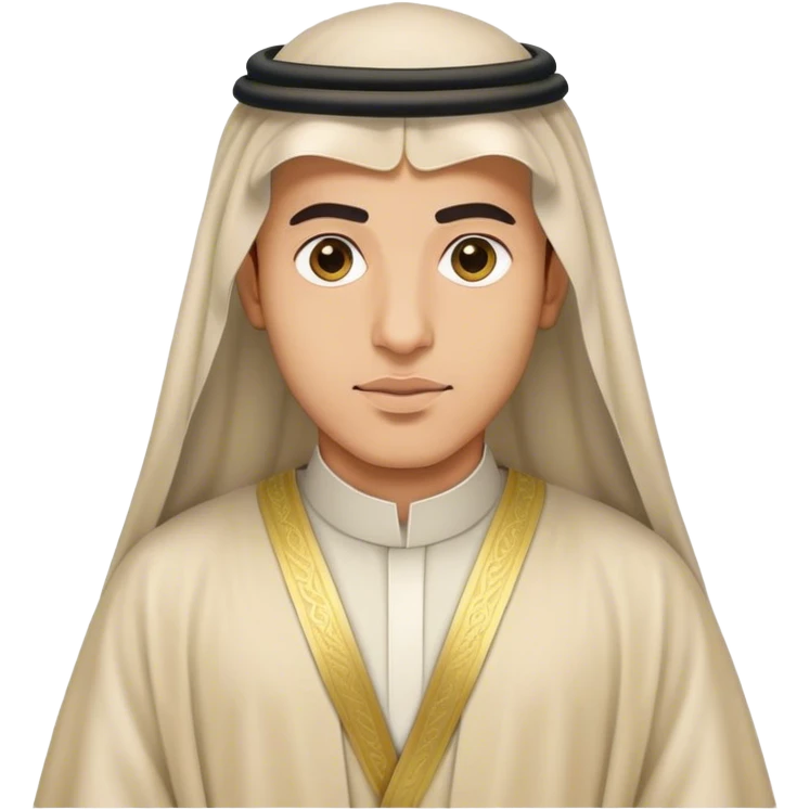 سعودي لابس بشر emoji