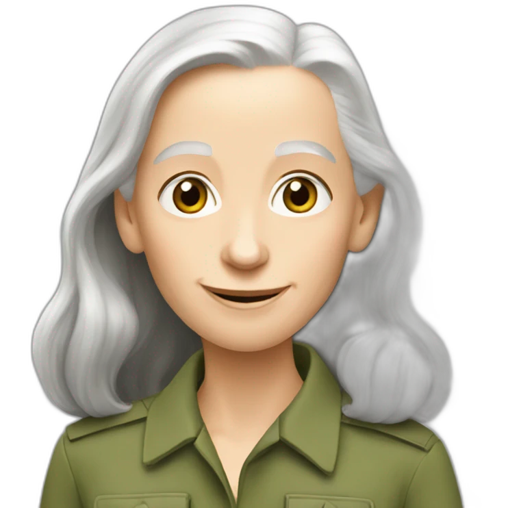 Jane goodall emoji