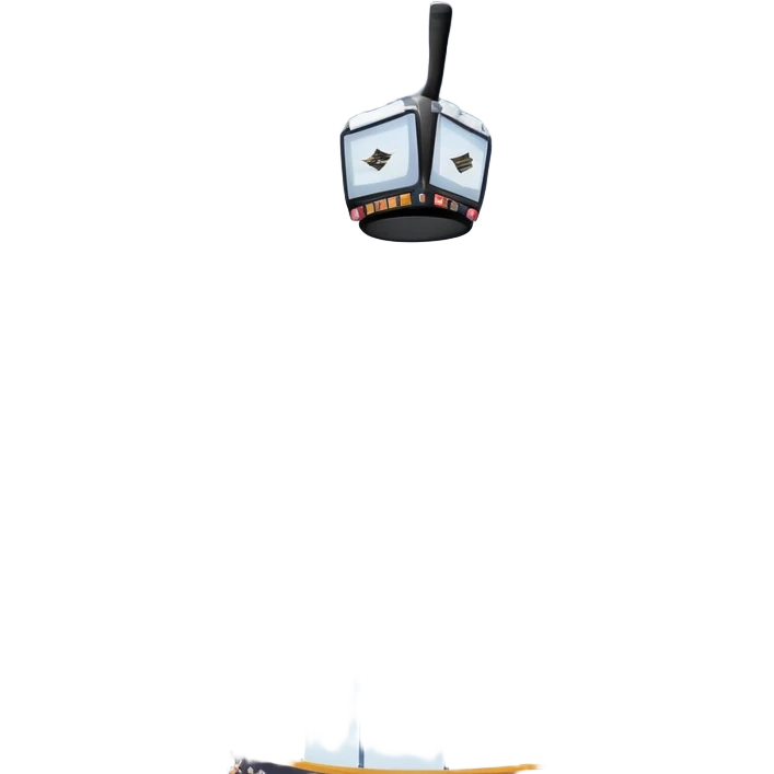Please, make An icon featuring The background shows a packed stadium with cheering fans, bright arena lights, and an icy rink and close-up shots of key hockey equipment: a hockey stick, puck, and skates. Transparent background highlights the essentials of the game and the thrill of the sport. emoji