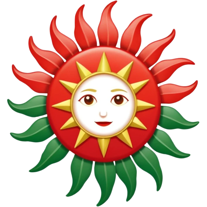 Kürdistan bayrağı  emoji