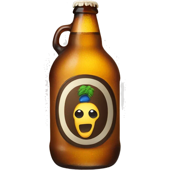 Is that beer from here emoji