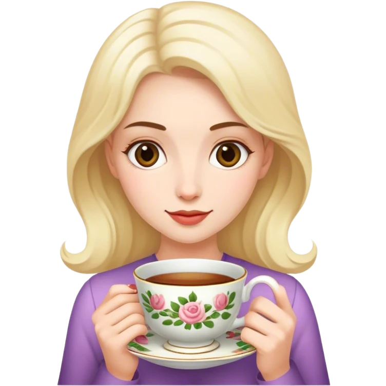 👩🏻🍵 emoji