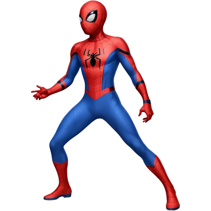 Spider man showing his butt emoji