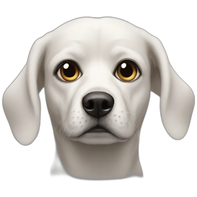 Agnes varda as a dog emoji
